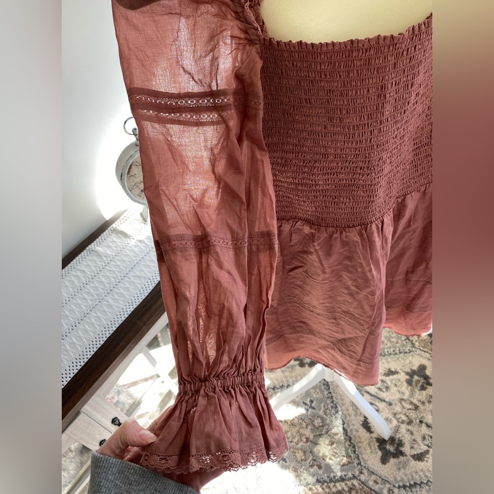 Reformation smocked dress - Picture 5 of 7